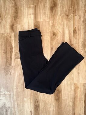 White House Black Market Black Boot Dress Pants